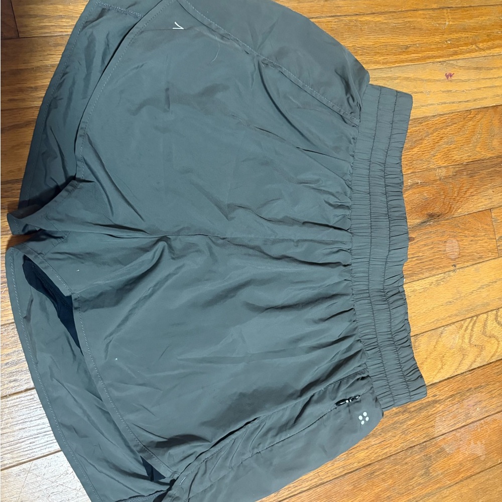 Women's Black Athletic Shorts